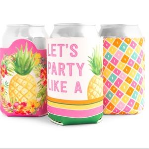 Summer can sleeves, 3 packs, each have 3 sleeves.